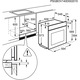 Cuptor incorporabil Electrolux EOB5454AOX, Multifunctional, 72 l, 10 functii, Convectie, Gatire cu abur, Grill, Clasa A, Inox antiamprenta