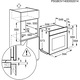 Cuptor incorporabil Electrolux EOB5454AOX, Multifunctional, 72 l, 10 functii, Convectie, Gatire cu abur, Grill, Clasa A, Inox antiamprenta