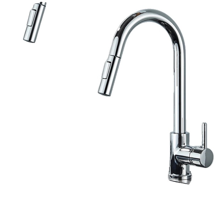 Fürdőszobai csaptelep, D típus, króm, modern dizájn, rozsdamentes acél anyag, pultra szerelhető