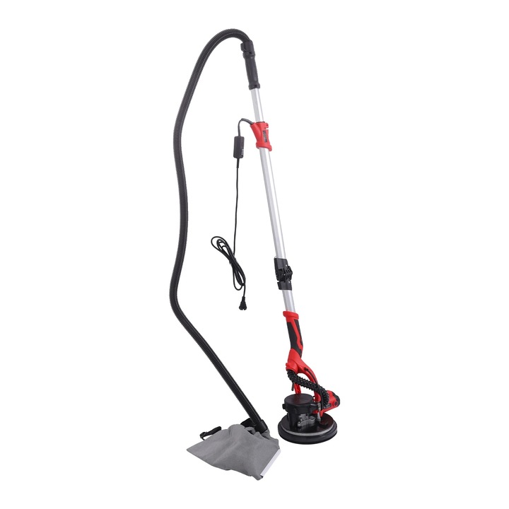 Csiszoló, 850 W, 6 állítható sebesség, piros, 1,54-2 m