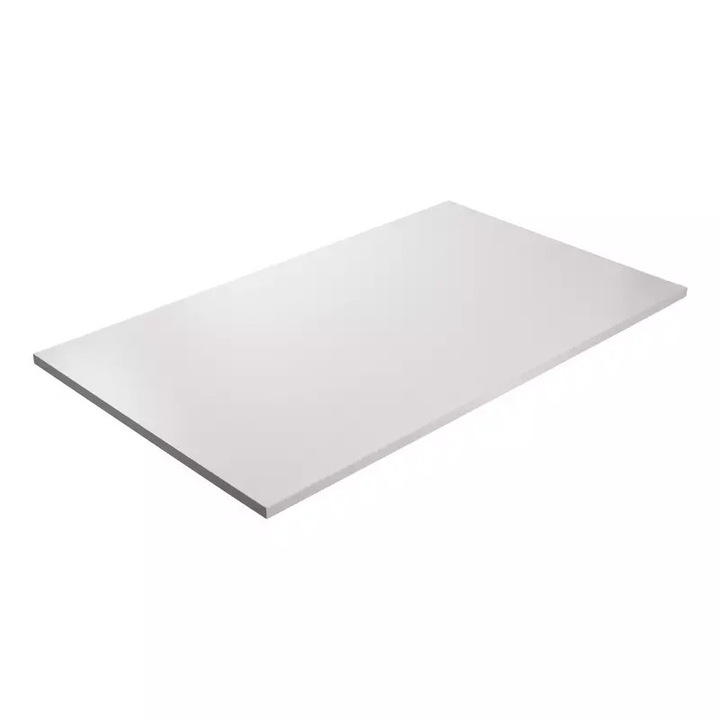 KOLM сив ламиниран плот 138x68 см, устойчив на екологични влияния