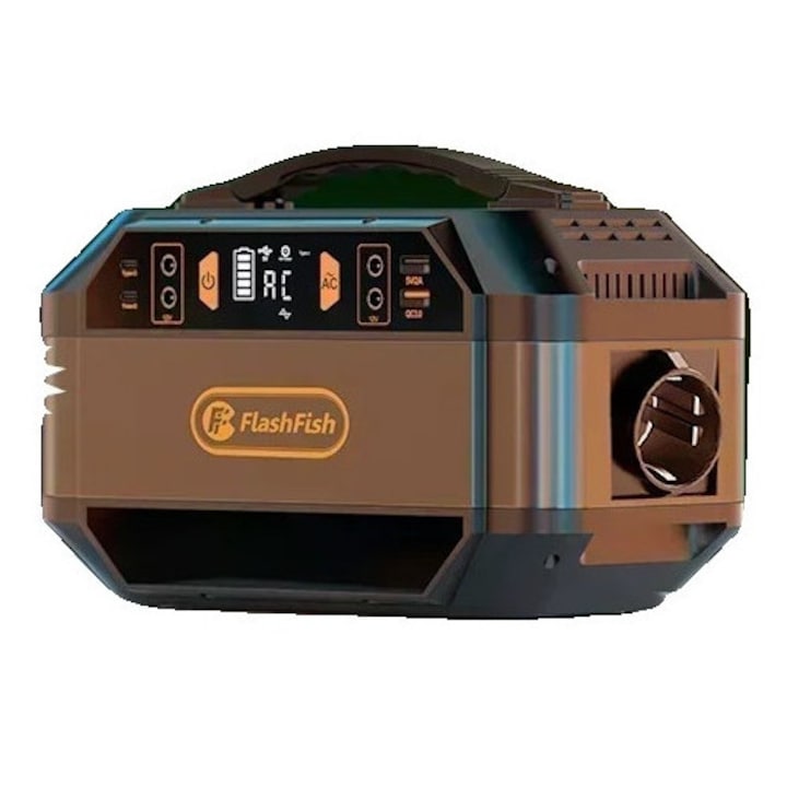 Електрическата станция, капацитет 299 Wh, безшумна работа, 230 V, Flashfish