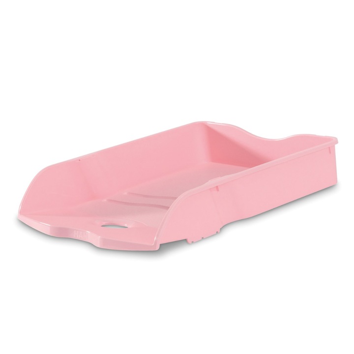 Тава за документи Han Re-loop, рециклиран полипропилен - пастелно розово