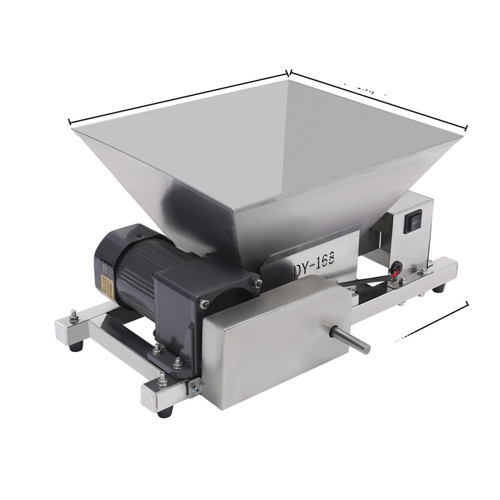 Rasnita electrica, 60W, capacitate 4L, argintie, 52x30x38cm