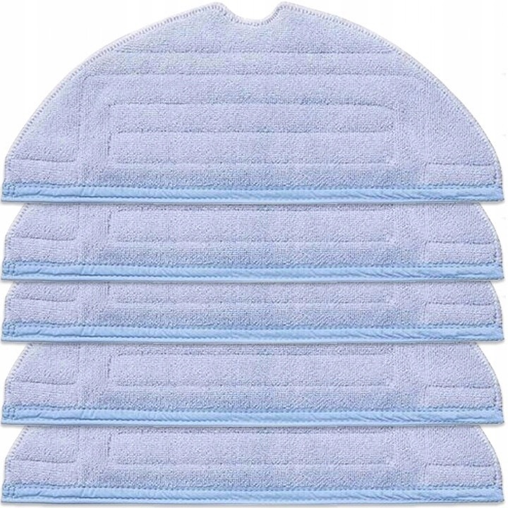 Set 5 mopuri microfibra, Bisanti, pentru robot aspirator Roborock S7