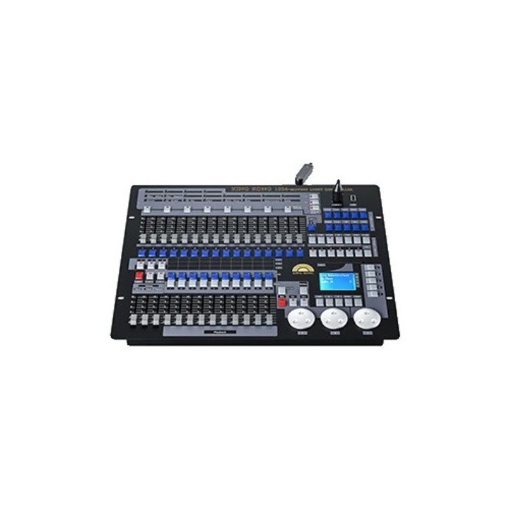 DMX конзола, 1024 контролни канала, вграден графичен генератор, 100-150W, EU щепсел