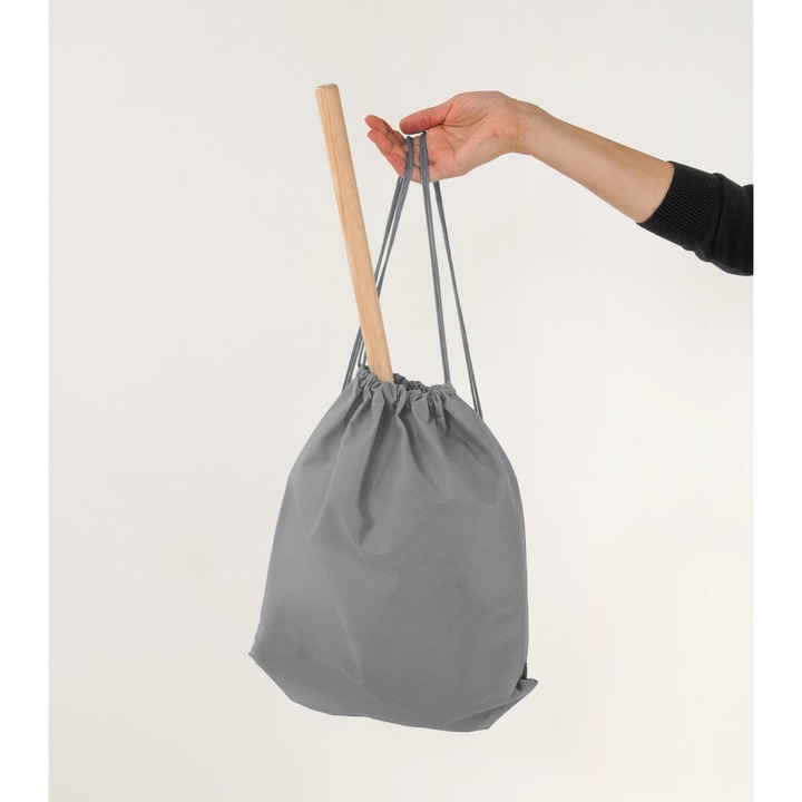 Голяма раница за кончета, Супер Хоби Конче, 42x34см, полиестер, сив