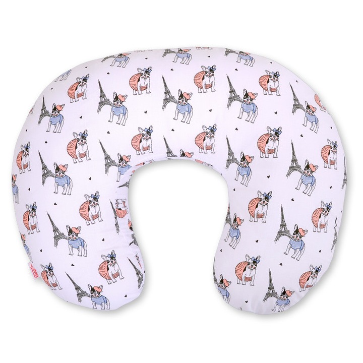 Perna de alaptare Bobono, 60x47cm, material certificat, lavabil, pentru mama si copil