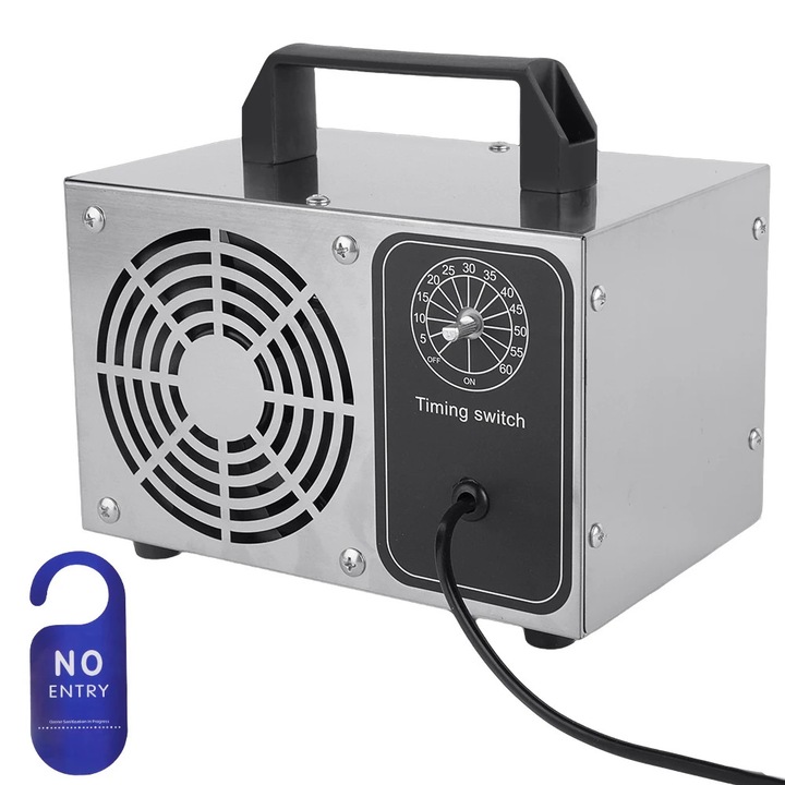 Generator de ozon, 27000 mg/h, design portabil, dimensiuni compacte