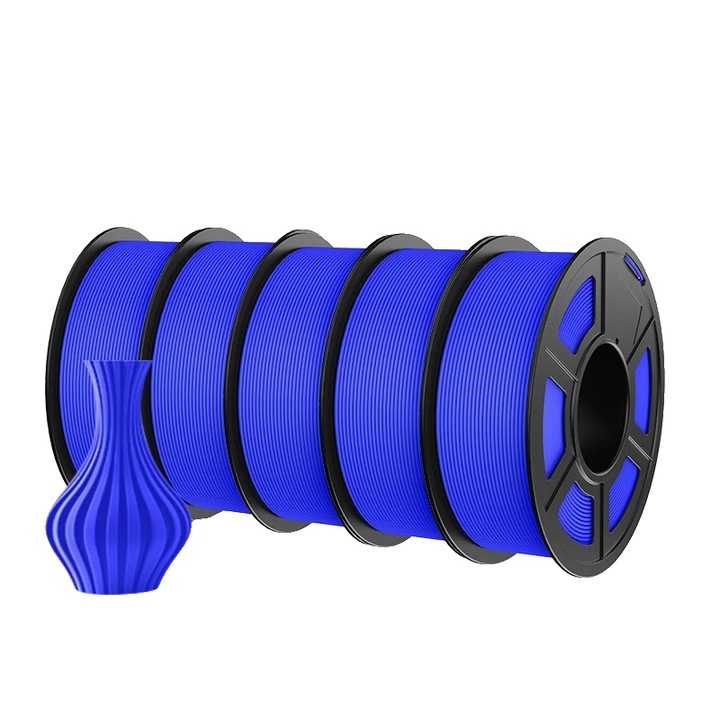 Filament 3D HS Matte PETG 1.75mm, 330m, rezistenta la impact, set consumabile
