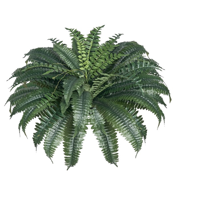Set plante artificiale, feronerie Boston, 35 ramuri, 2 bucati, 120x100cm