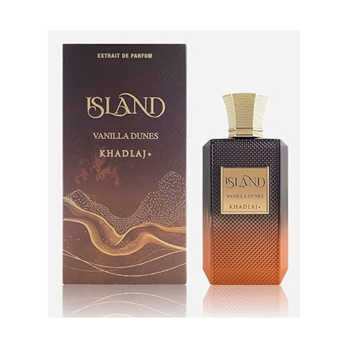 Extract de Parfum Khadlaj Island Vanilla Dunes, Unisex, 100 ml