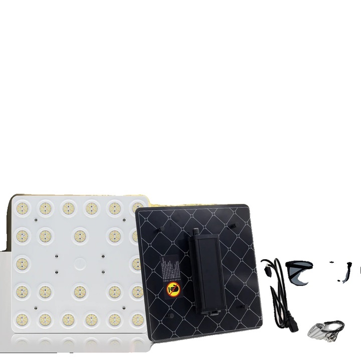 Lampa de Crestere pentru Plante, 100W, RGB, 295x295mm, Dimmabil, Set de Instalare Inclus