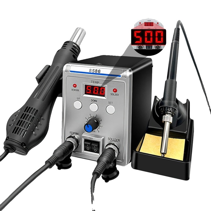 Pistol cu aer cald, putere 700W, interval de control al temperaturii 200-500, 220V