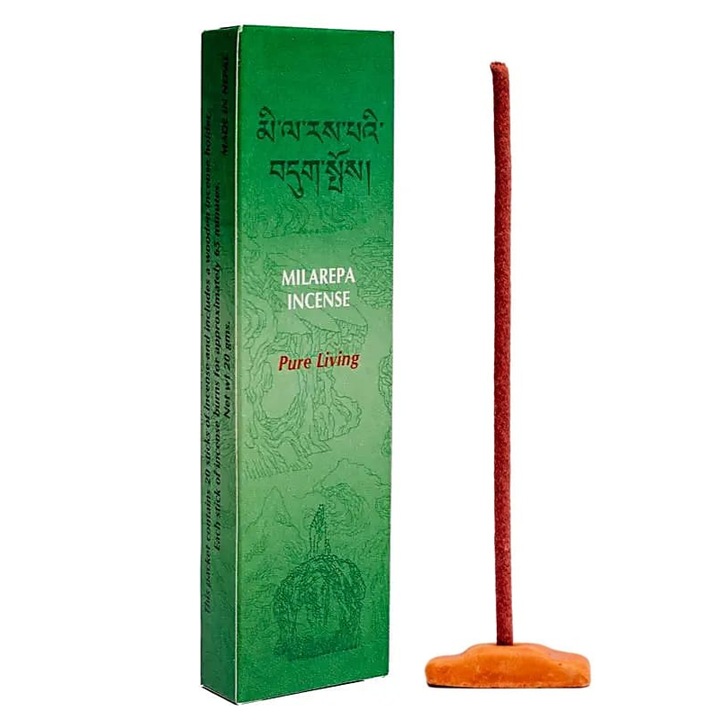 Természetes tibeti füstölők - Milarepa füstölő, tiszta élet és belső felszabadulás