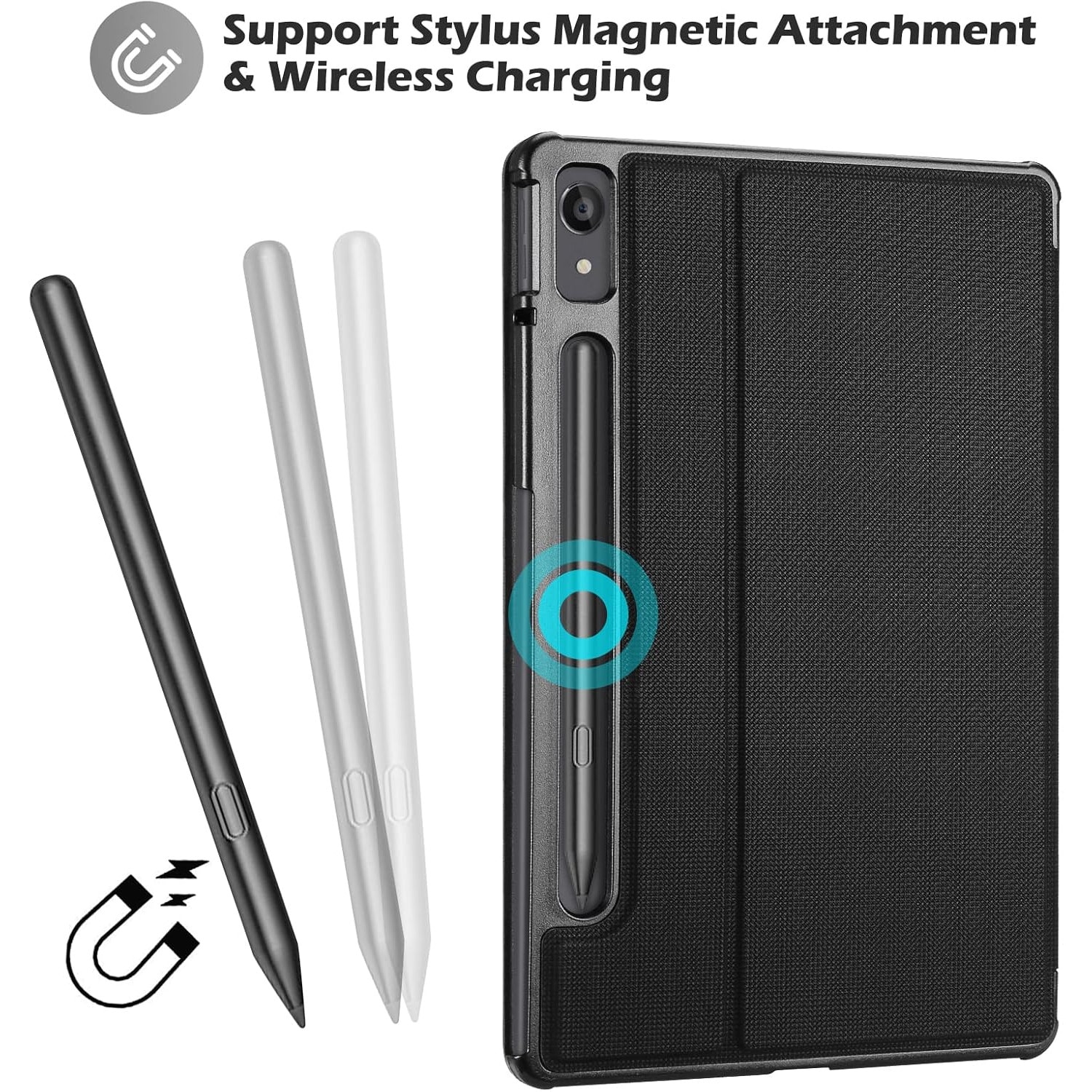 Husa Slim Sigloo, Smart Cover, Trifold, pentru Lenovo Tab P11 Pro( 2nd Gen), (TB-132FU/TB-138FU), 11.2", Butterfly
