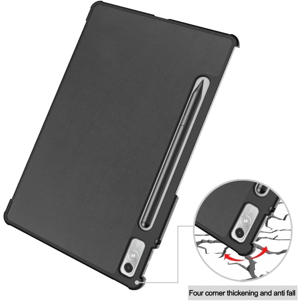 Husa Slim Sigloo, Smart Cover, Trifold, pentru Lenovo Tab P11 Pro( 2nd Gen), (TB-132FU/TB-138FU), 11.2", Golden Pink
