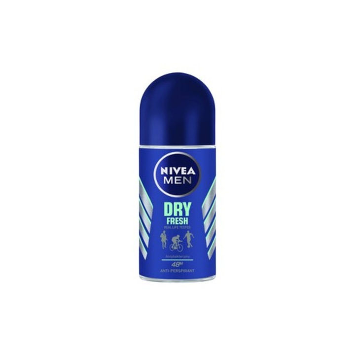 Antiperspirant Roll-On Nivea Dry Fresh, 50 ml, 48h