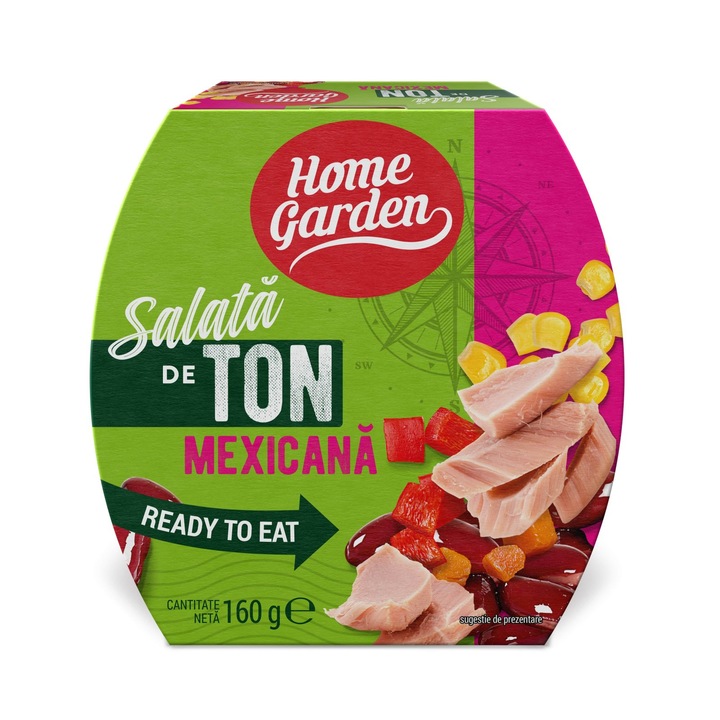 Salata de Ton Mexicana, Home Garden, 160 g