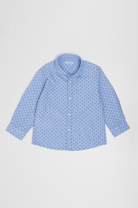 Mayoral, Camasa de bumbac cu imprimeu, Albastru deschis