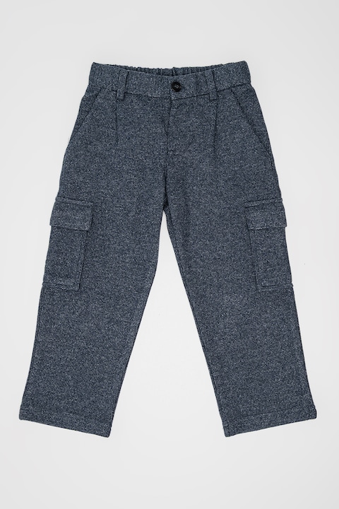 Mayoral, Rugalmas derekú cargo nadrág, Szürke/Tengerészkék