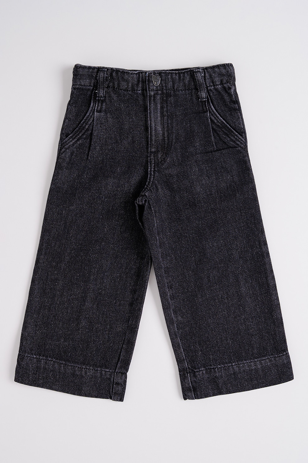 Mayoral, Blugi ampli uni, Negru stins, 122 CM