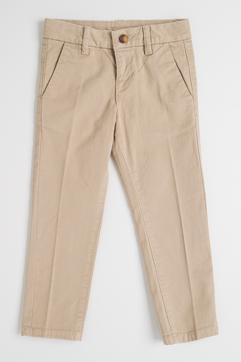 Mayoral, Középmagas derekú chino nadrág, Homokbarna, 140 CM