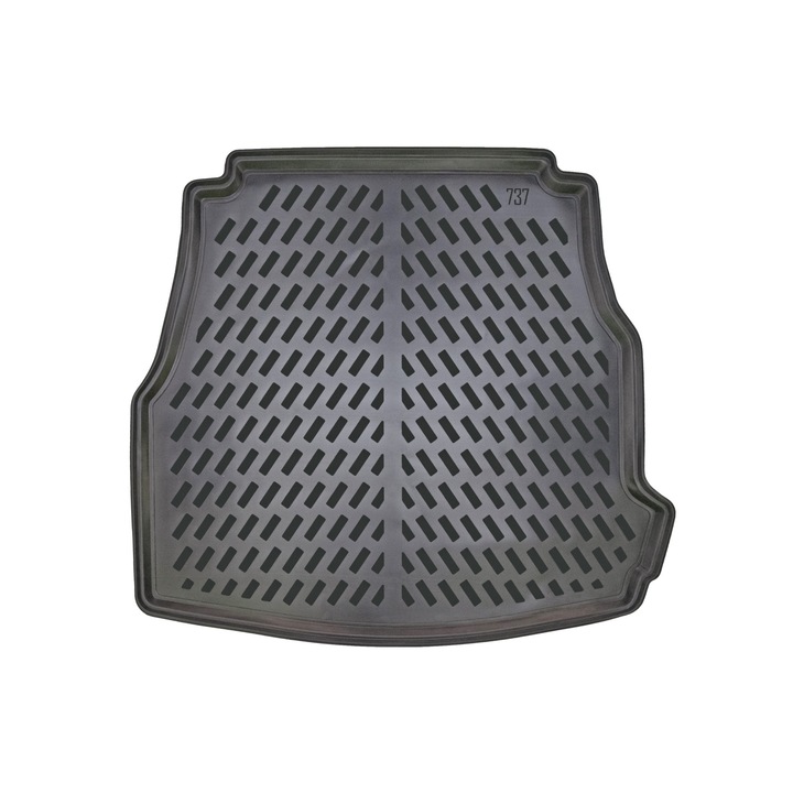 Prémium tálcás csomagtartó szőnyeg, Mercedes C W206 Hybrid modellekhez, 2022 után.