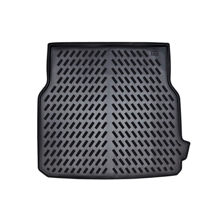 Prémium tálcás csomagtartó szőnyeg, kifejezetten a 2022 utáni Mercedes-Benz C-osztály T-Model S206 / SW Combi/Break modellekhez.