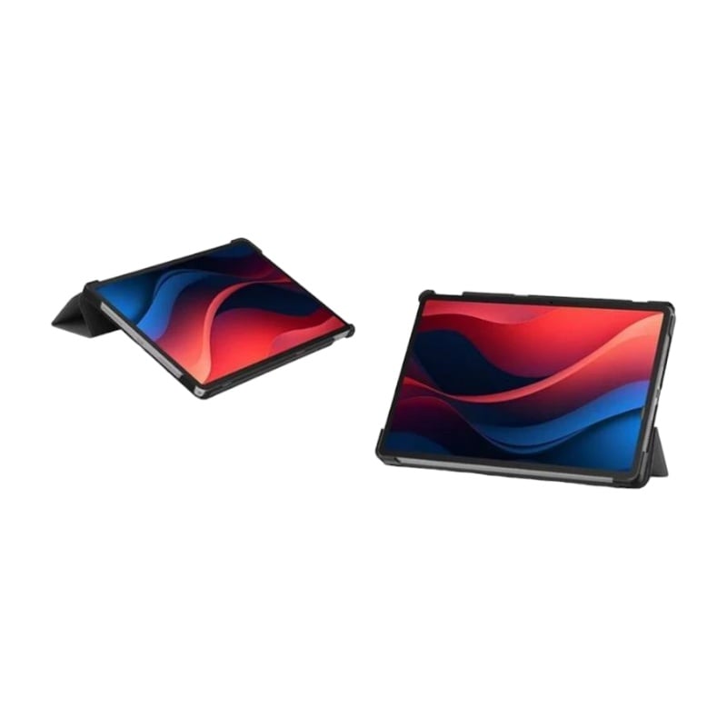 Husa pentru tableta G Golden Case, pentru Lenovo Tab M11, piele ecologica, negru
