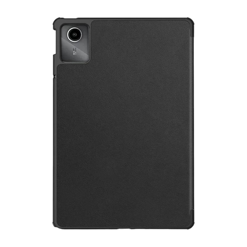 Husa pentru tableta G Golden Case, pentru Lenovo Tab M11, piele ecologica, negru