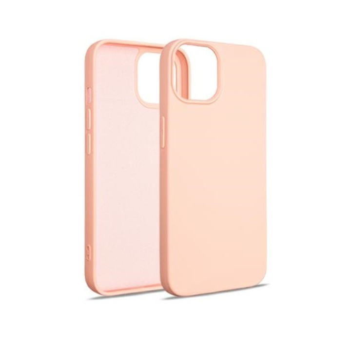 Beline Silicone iPhone 15 6.1" készülékhez tok rózsaarany