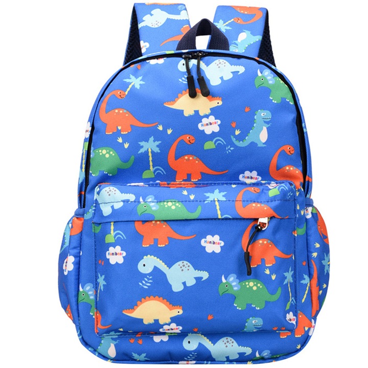 Детска раница за детска градина AYSTOAYS®, Ергономична за деца - Ултра лека, Защита на гърба и дишаща, Лека и устойчива на износване, 33x23x10см, Светлосиня