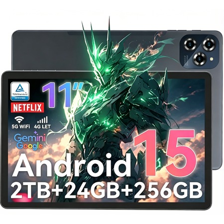 Tableta 2026 Android 16 Tableta cu Gemini AI 2.0, ecran FHD de 11