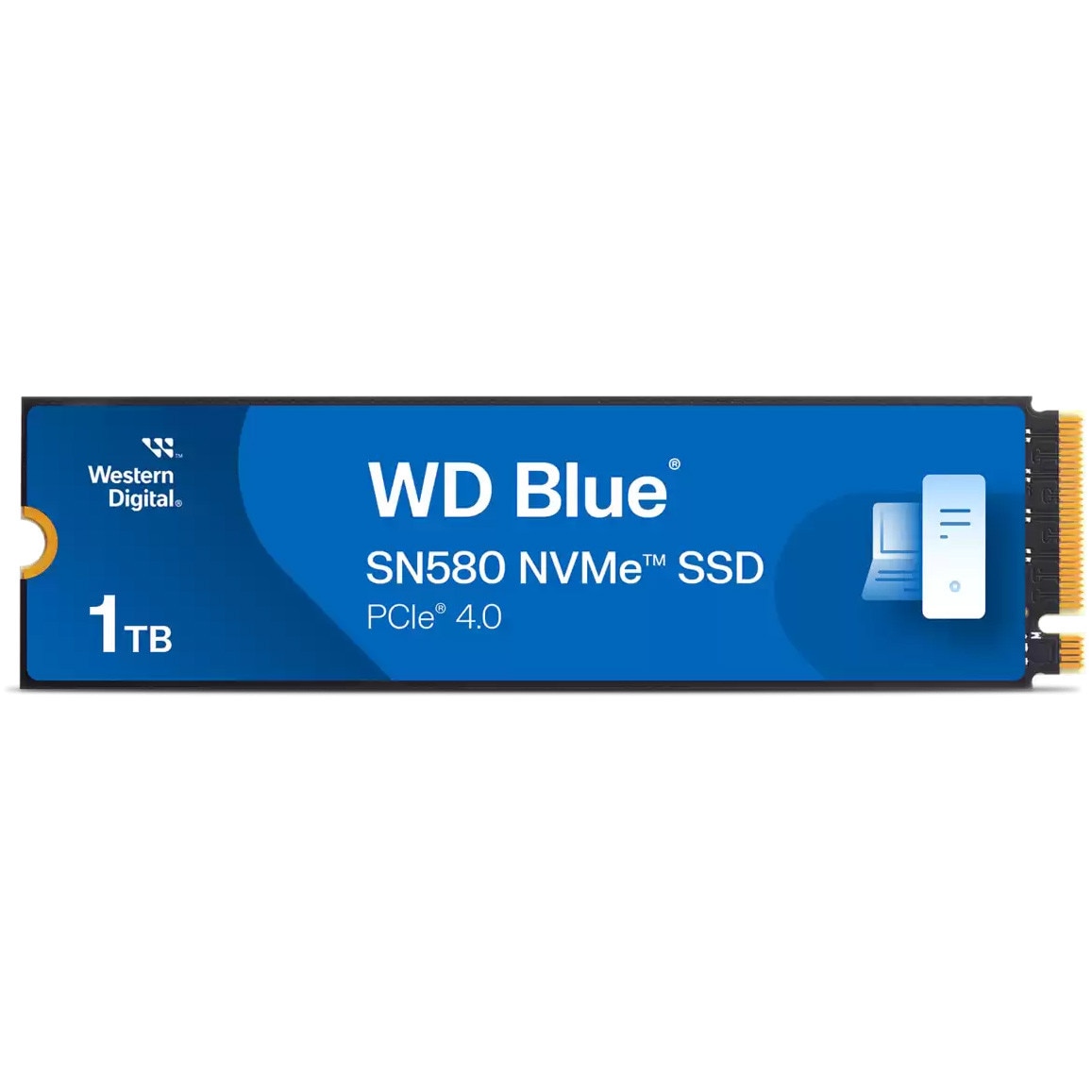 内蔵型SSD WD Blue SN580 1TB NVMe SSD M.2 2280 Solid State Drive (SSD) Western Digital WD Blue, SN580, 1TB, NVMe