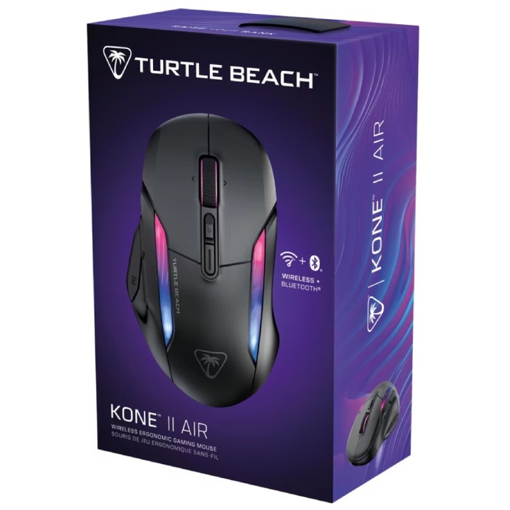 Мишка, Turtle Beach, Kone, Кабелен, Черно