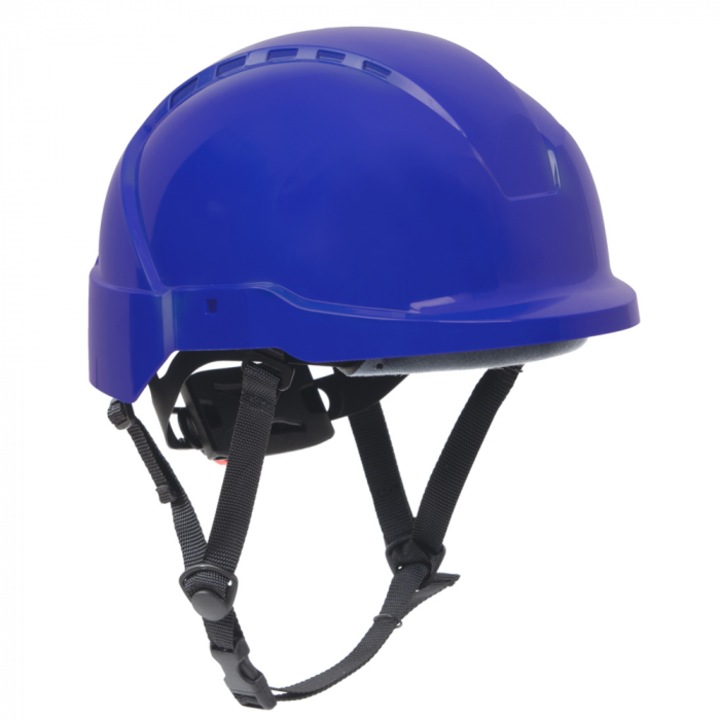 Casca de protectie alpinism utilitar Vertiqual ATRA, culoarea albastru, lucru la inaltime, protectie electrica ALBASTRU UNIVERSAL