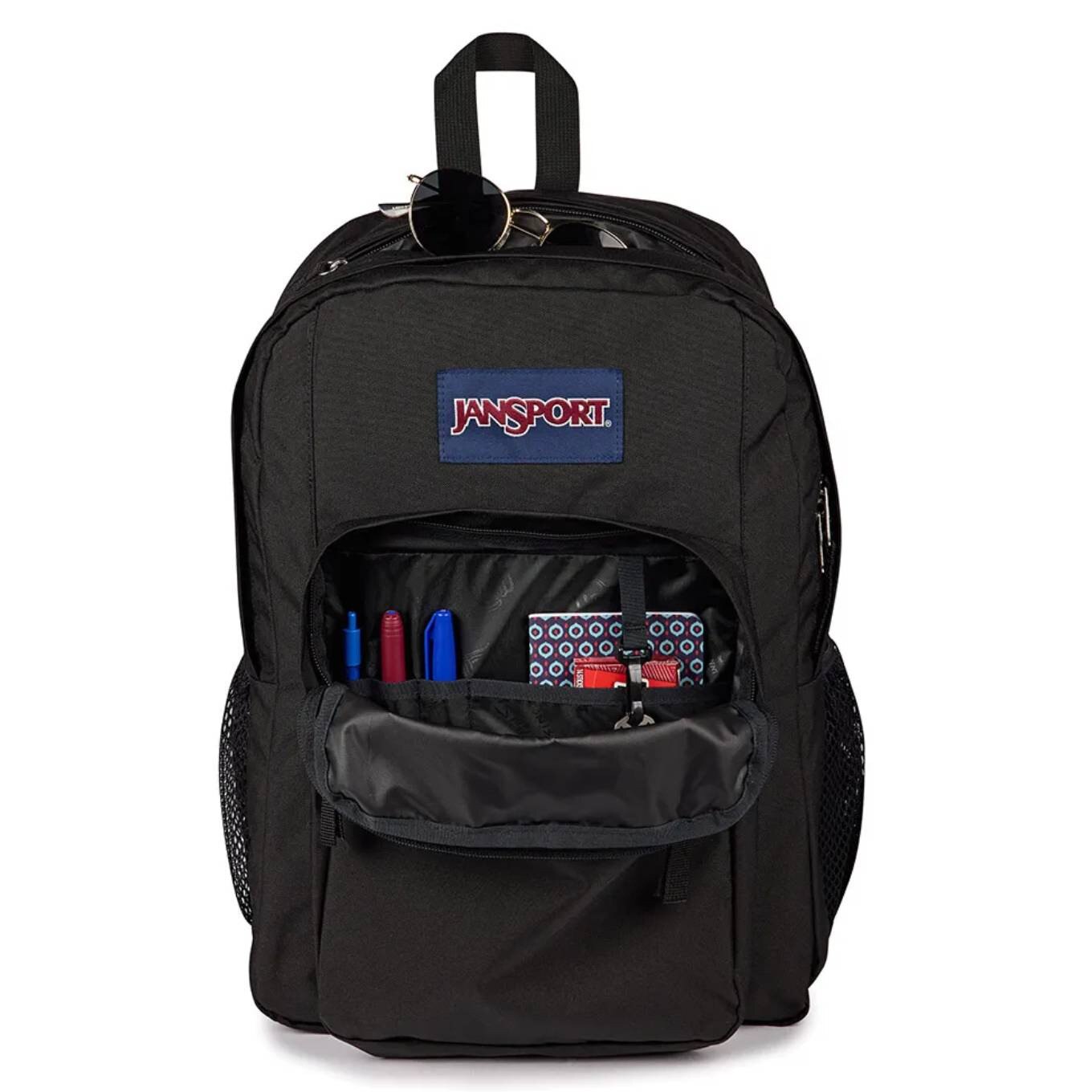 Rucsac laptop JanSport, Big Day Pack, capacitate 34l, compartiment 15", 43.5x19x32.5cm, negru
