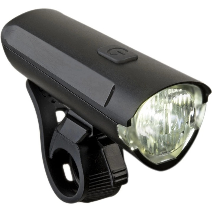 Lampa bicicleta Author Zoom, 150 lumeni, neagra, 90x39x35mm