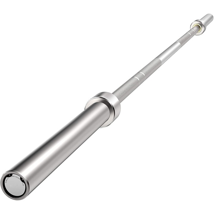 Bara Olimpica Zoco Body Fit® WG077, Lungime 2,2 m, Greutate suportata 680 kg, Crom