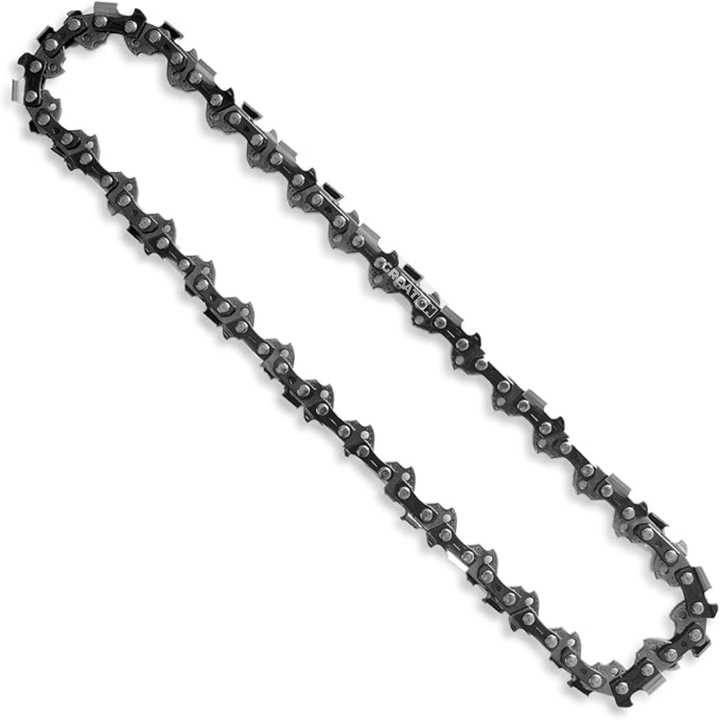 Lant De Schimb Pentru Mini Fierastrau Electric Portabil GREATON, 4 Inch, Pas 1/4", 28 Dinti, Argintiu