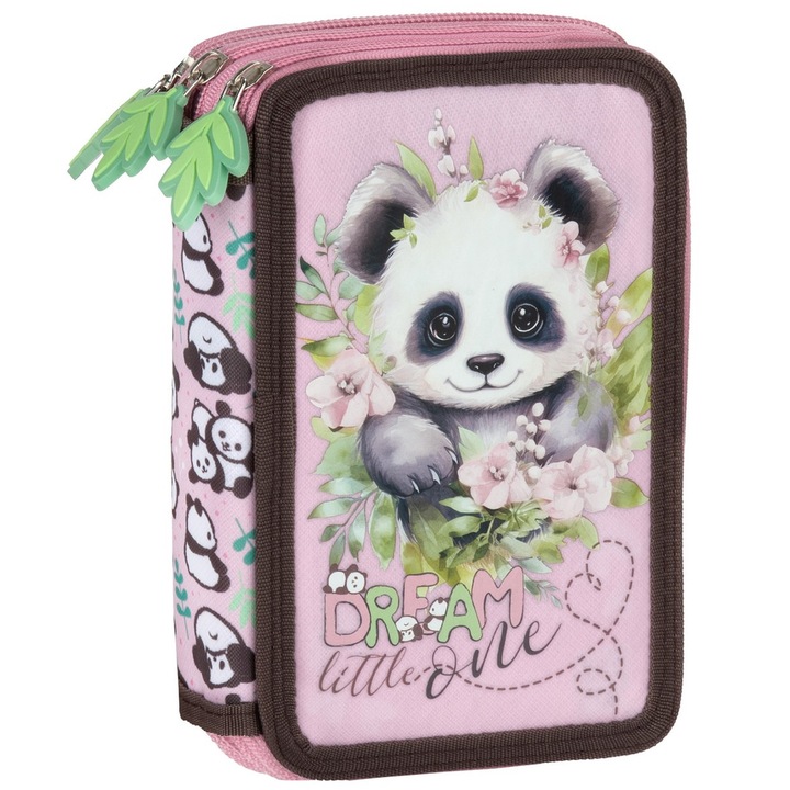 Piornik potrojnic BackUp, 18 ceruza, 18 filctoll, 20x12,5x6,5 cm