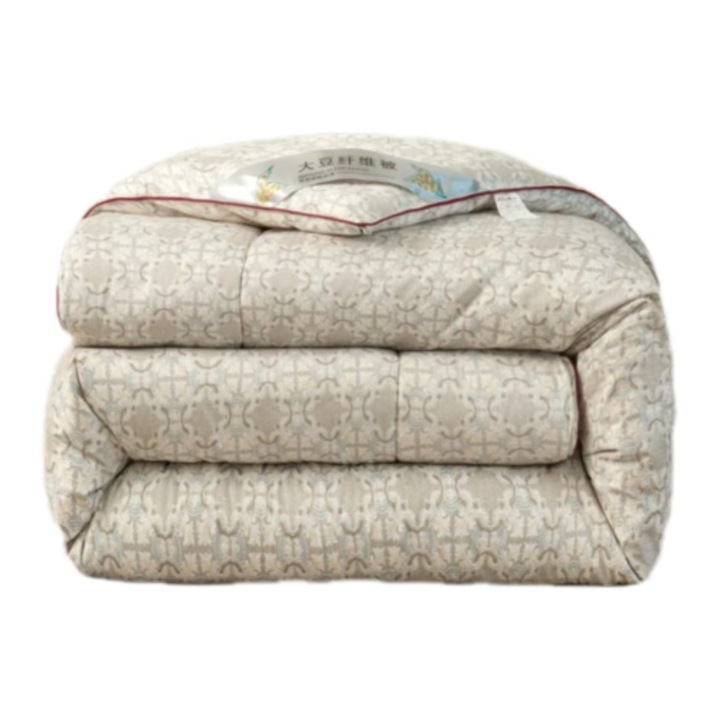 Олекотена завивка Четири сезона Антиалергична Жълта 220 x 240