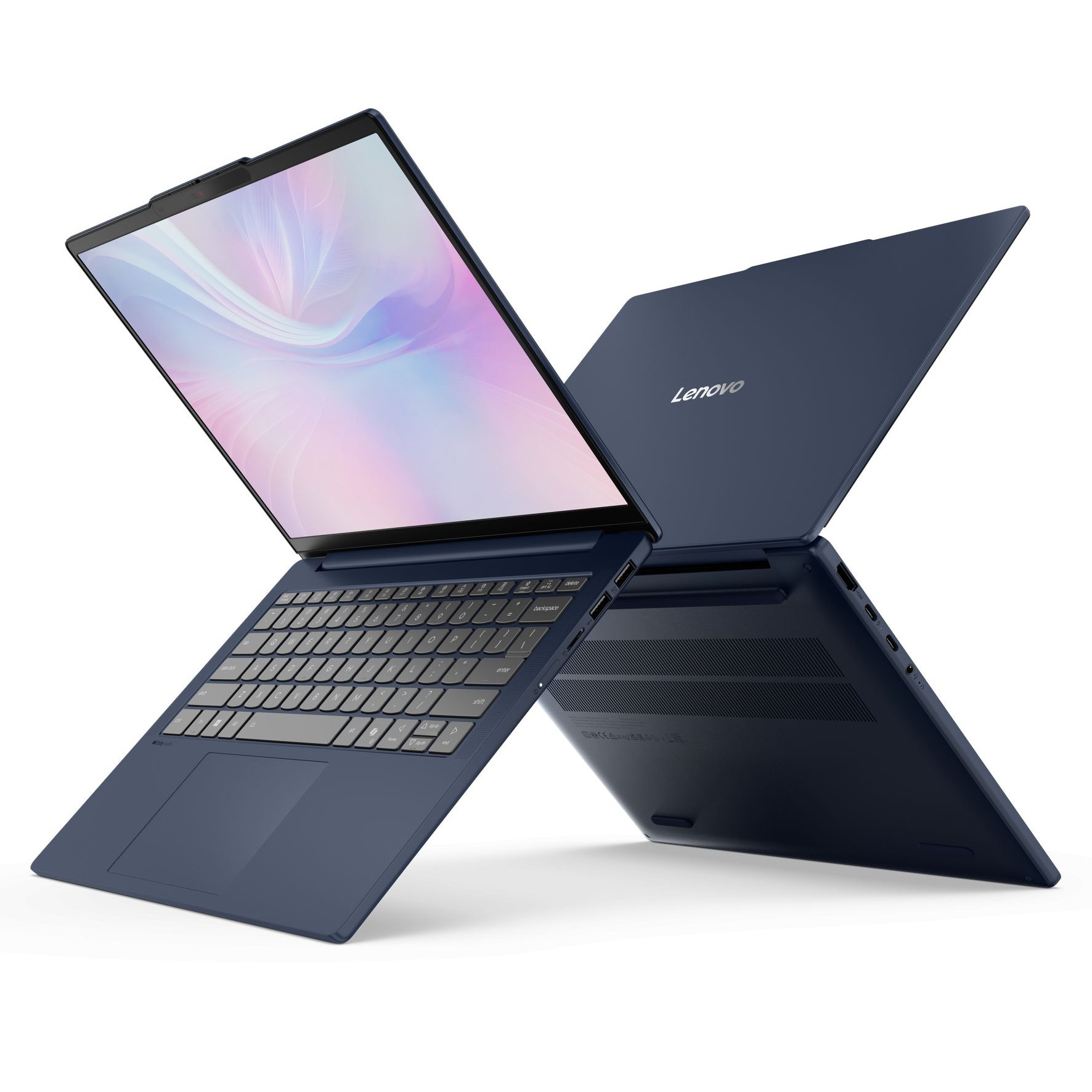 Laptop Lenovo IdeaPad Slim 5 14IRH10, 83HR0015BM, 14", Intel Core i7-13620H (10 nuclee), Grafica Intel Iris Xe, 32GB 5600MHz (2x16GB) DDR5, Albastru