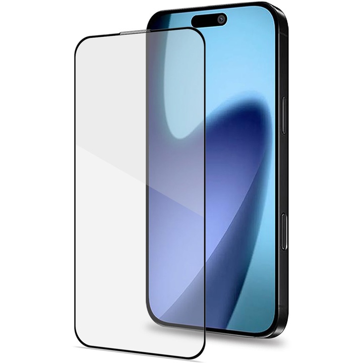 Folie de protectie Kit Celly Ecran FullGlass pentru iPhone 17
