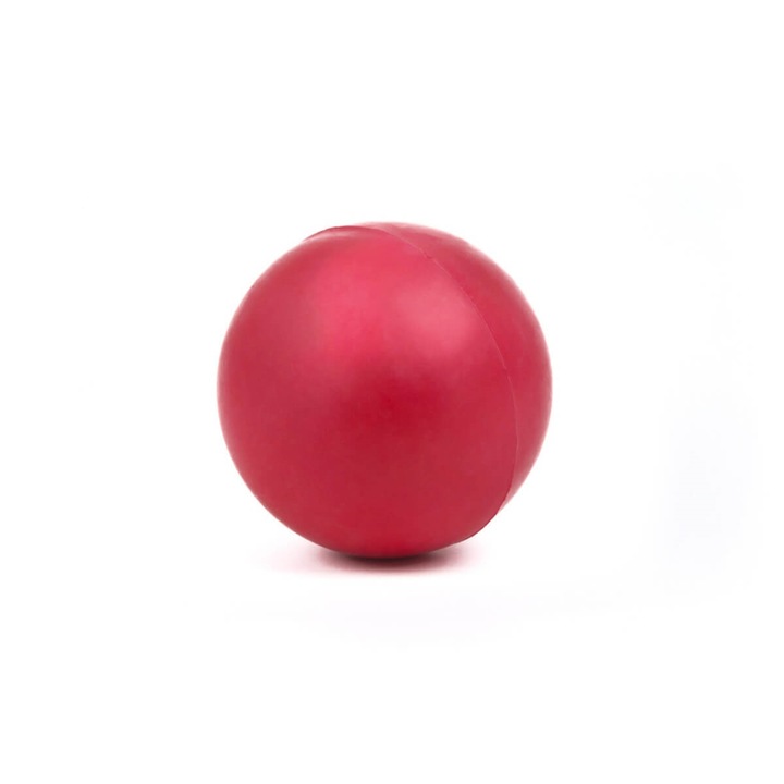 Jucarie Caini Minge Tare din Cauciuc Plin Rezistent (7.5 cm) JK - Durabilitate, Ideala pentru Mestecat si Aport