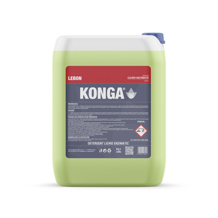 Folyékony mosószer enzimekkel, friss tavaszi virágok illatával, 20L, automata, 480 mosás