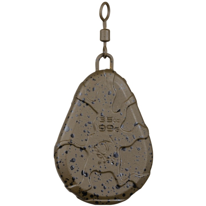 Plumb Carp, Pescuit, Nash, Super Flat Pear Swivel Lead 3Oz / 85 G