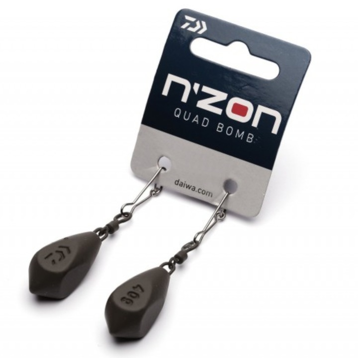 Plumb Carp, Pescuit, Daiwa, N'zon Quad Bomb 50G