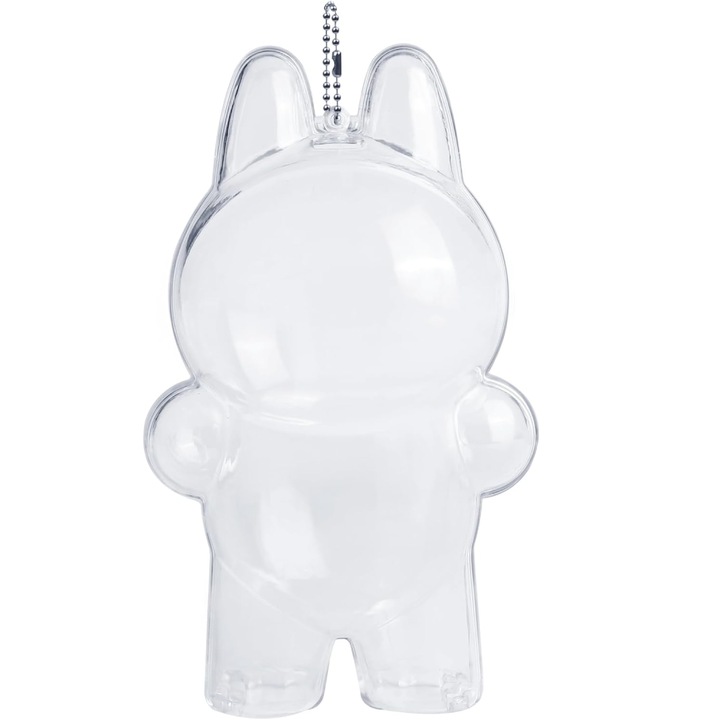 Protectie plastic, TopGearWorld®, Rezistent la praf, Cu breloc, Forma verticala, Transparent